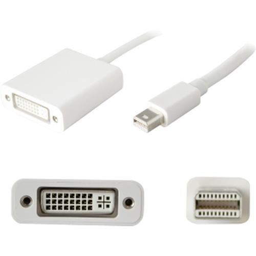 AddOn Networks  câble vidéo et adaptateur 0,2 m Mini DisplayPort DVI Blanc - 0B47090-AO-5PK