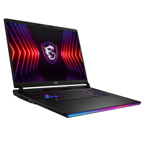 MSI Gaming  laptop Intel® Core™ i9 i9-14900HX Ordinateur portable 43,2 cm (17") Quad HD+ 64 Go DDR5-SDRAM 2 To SSD NVIDIA GeForce RTX 4090 Wi-Fi 7 (802.11be) Windows 11 Pro Noir - RAIDER GE78 HX 14VIG-889CA