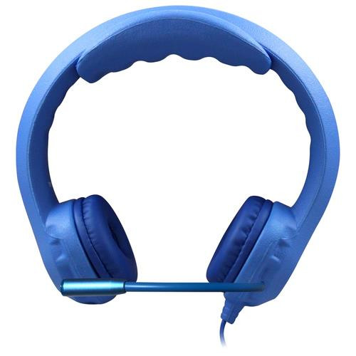 HamiltonBuhl Kid's Flex-Phones Casque Avec fil Arceau Education USB Type-A Bleu - KFX2U-BLU