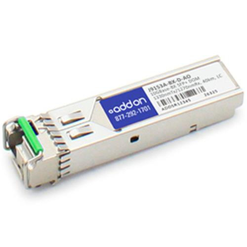 AddOn Networks  module émetteur-récepteur de réseau Fibre optique 10000 Mbit/s SFP+ - J9153A-BX-D-AO