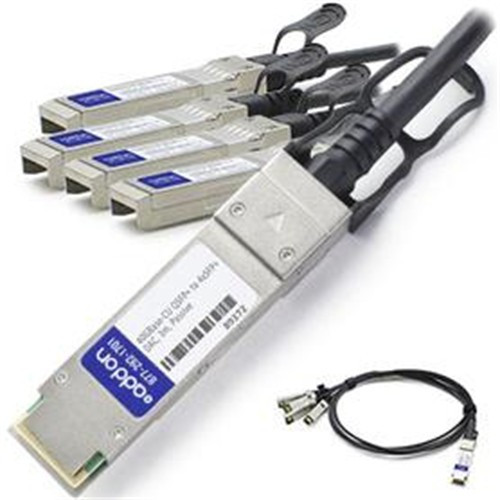 AddOn Networks  câble InfiniBand et à fibres optiques 1 m QSFP+ 4xSFP+ - ADD-QARSMU-PDAC1M