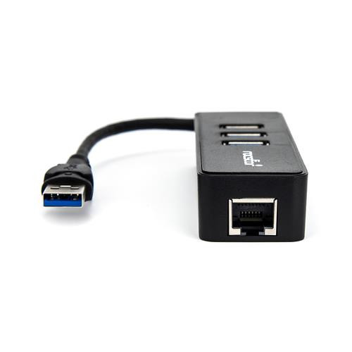 Rocstor  station d'accueil USB 3.2 Gen 1 (3.1 Gen 1) Type-A Noir - Y10A179-B1
