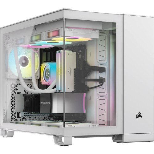 Corsair 2500X Midi Tower Blanc - CC-9011266-WW