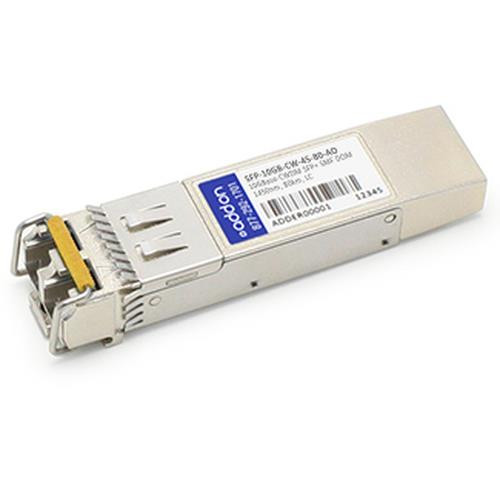 AddOn Networks  module émetteur-récepteur de réseau Fibre optique 10000 Mbit/s SFP+ 1450 nm - SFP-10GB-CW-45-80-AO