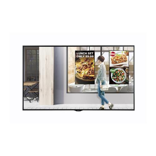 LG  Écran d'affichage dynamique Écran plat de signalisation numérique 124,5 cm (49") IPS 2500 cd/m² Full HD Noir WebOS 24/7 - 49XS2E-B