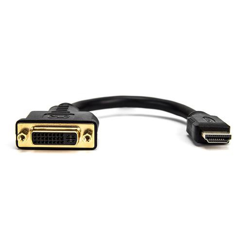 Rocstor  câble vidéo et adaptateur 0,203 m HDMI Type A (Standard) DVI-D Noir - Y10A171-B1