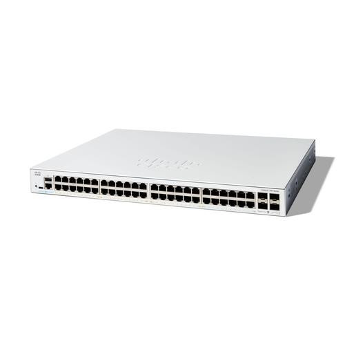 Cisco  commutateur réseau Géré L2/L3 Gigabit Ethernet (10/100/1000) Blanc - C1300-48T-4G