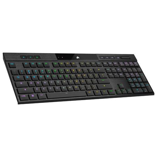Corsair K100 AIR clavier Gaming USB + RF Wireless + Bluetooth QWERTY Anglais Noir - CH-913A01U-NA