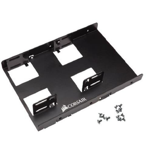 Corsair  Obturateur de baie de lecteur 8,89 cm (3.5") Panneau de support Noir - CSSD-BRKT2