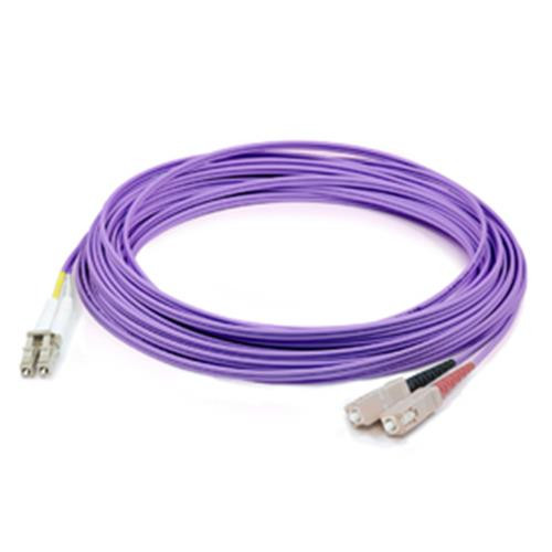 AddOn Networks  câble InfiniBand et à fibres optiques 7 m CMR Violet - ADD-SC-LC-7M9SMF-PE