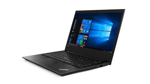 Lenovo ThinkPad E480 Intel® Core™ i5 i5-8250U Ordinateur portable 35,6 cm (14") Full HD 8 Go DDR4-SDRAM 256 Go SSD Wi-Fi 5 (802.11ac) Windows 10 Pro Noir - 20KN003XUS