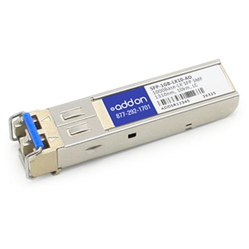 AddOn Networks  module émetteur-récepteur de réseau Fibre optique 1250 Mbit/s 1310 nm - SFP-1GB-LX10-AO