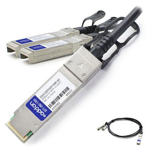 AddOn Networks QSFP+/2xSFP+ 5 m câble InfiniBand et à fibres optiques QSFP+ 2x SFP+ Noir - SOLR-QSFP2SFP-5MP-AO