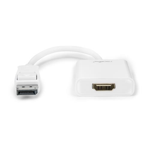 Rocstor DisplayPort/HDMI Blanc - Y10A101-W1