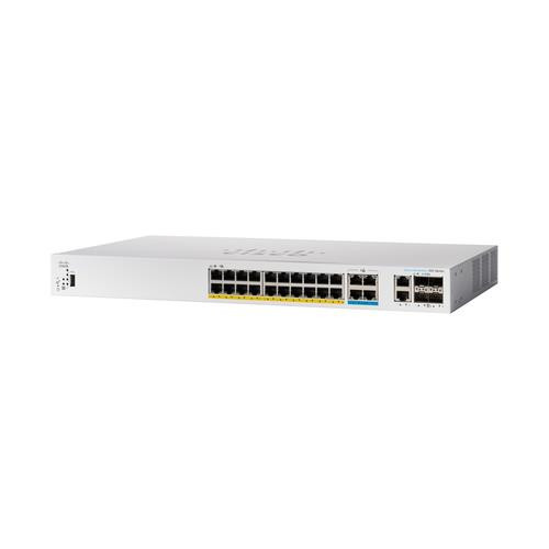 Cisco Catalyst  commutateur réseau Géré L2/L3 Connexion Ethernet, supportant l'alimentation via ce port (PoE) Gris - C1300-24MGP-4X