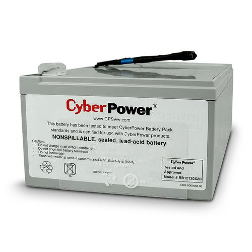 CyberPower  Batterie de l'onduleur Sealed Lead Acid (VRLA) - RB12120X2B CyberPower  Batterie de l'onduleur Sealed Lead Acid (VRLA) - RB12120X2B