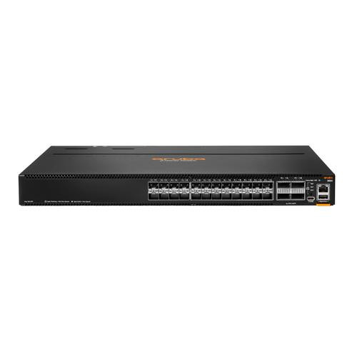 HPE Aruba Networking CX 8100 24x10G SFP+ 4x40/100G QSFP28 BF Airflow 3Fan 2AC PSU Géré L3 1U - R9W87A#ABA
