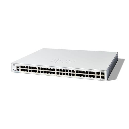 Cisco  commutateur réseau Géré L2/L3 Gigabit Ethernet (10/100/1000) Blanc - C1200-48T-4X