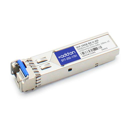 AddOn Networks  module émetteur-récepteur de réseau Fibre optique 10000 Mbit/s SFP+ - SFP-10GB-BX-U-AO