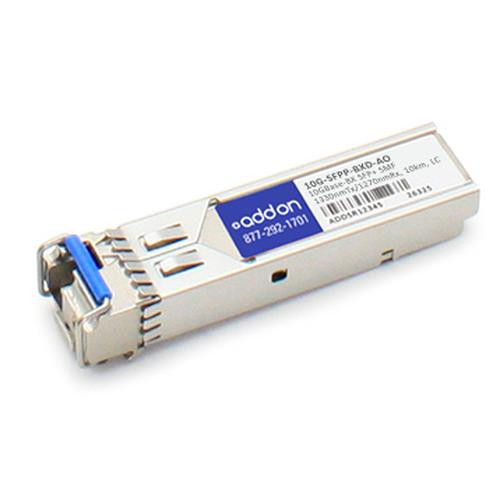 AddOn Networks  module émetteur-récepteur de réseau Fibre optique 10000 Mbit/s SFP+ - 10G-SFPP-BXD-AO AddOn Networks  module émetteur-récepteur de réseau Fibre optique 10000 Mbit/s SFP+ - 10G-SFPP-BXD-AO