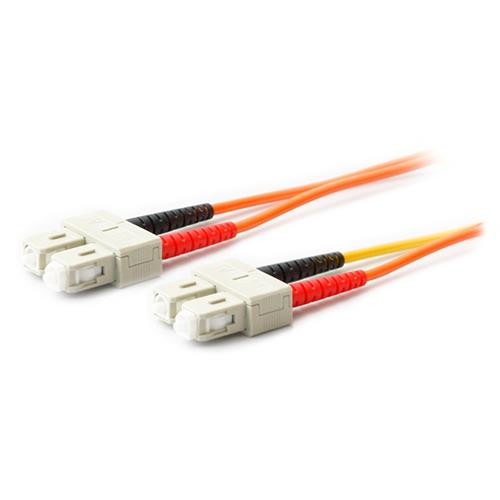 AddOn Networks SC - SC, 1m câble InfiniBand et à fibres optiques Orange - ADD-MODE-SCSC6-1