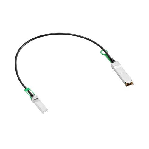 HPE Aruba Networking 50G QSFP56 to SFP56 0.65m DAC Cable - S1J07A