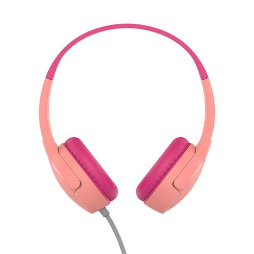 Belkin SoundForm Mini Casque Avec fil Arceau Appels/Musique/Sport/Au quotidien Rose - AUD004BTPK