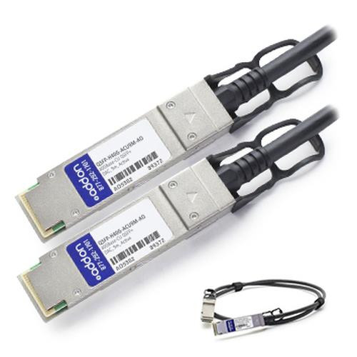 AddOn Networks 9m, QSFP+ - QSFP+ câble InfiniBand et à fibres optiques QSFP+ Noir - QSFP-H40G-ACU9M-AO