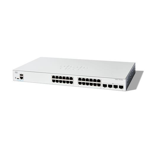 Cisco  commutateur réseau Géré L2/L3 Gigabit Ethernet (10/100/1000) Blanc - C1300-24T-4G