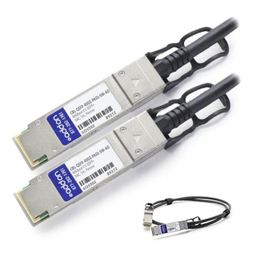 AddOn Networks 5m QSFP+ - QSFP+ câble InfiniBand et à fibres optiques QSFP+ Noir - CBL-QSFP-40GE-PASS-5M-AO