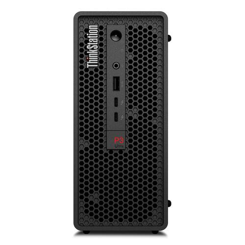 Lenovo ThinkStation P3 Ultra SFF Intel® Core™ i9 i9-14900K 32 Go DDR5-SDRAM 1 To SSD NVIDIA T1000 Windows 11 Pro Mini Tower Station de travail Noir - 30HA0066US
