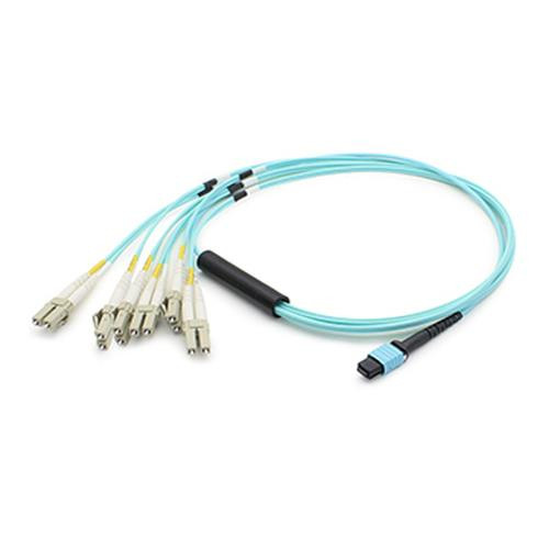 AddOn Networks  câble InfiniBand et à fibres optiques 10 m MPO/MTP LC Bleu - ADD-MPO-6LC10M5OM3