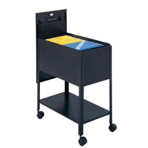 Safco  chariot de service Acier Noir - 5362BL