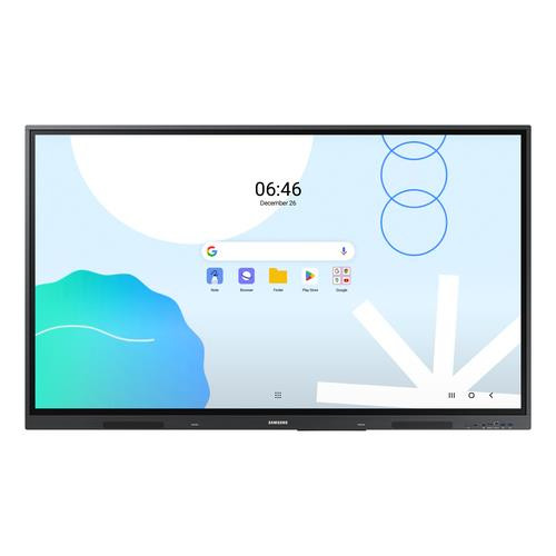 Samsung  tableau blanc interactif 2,18 m (86") 3840 x 2160 pixels Écran tactile Gris - LH86WADWLGCXZA