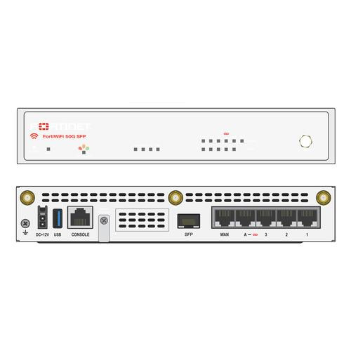Fortinet FortiWiFі 50G-SFP pare-feux (matériel) Bureau 5 Gbit/s - FWF-50G-SFP-A-BDL-950-36