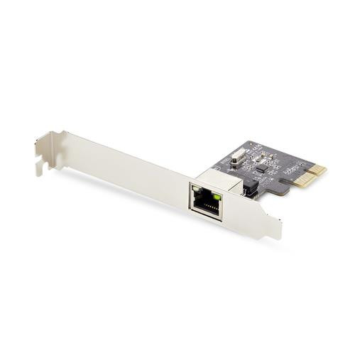 StarTech.com Carte Réseau PCIe Gigabit à 1 Port, Carte LAN PCI Express 10/100/1000Mbps, NIC, Realtek RTL8111H, Fonctionne avec Windows et Linux, Conforme TAA - ST1000SPEX2T