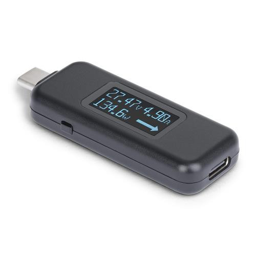 StarTech.com Testeur de Puissance USB-C, Multimètre Numérique, Voltmètre et Ampèremètre Bidirectionnel, Jusqu'à 240W PD EPR, Testeur de Puissance Portable pour Câble et Port USB-C - USBC-PWRTESTER StarTech.com Testeur de Puissance USB-C, Multimètre Numérique, Voltmètre et Ampèremètre Bidirectionnel, Jusqu'à 240W PD EPR, Testeur de Puissance Portable pour Câble et Port USB-C - USBC-PWRTESTER