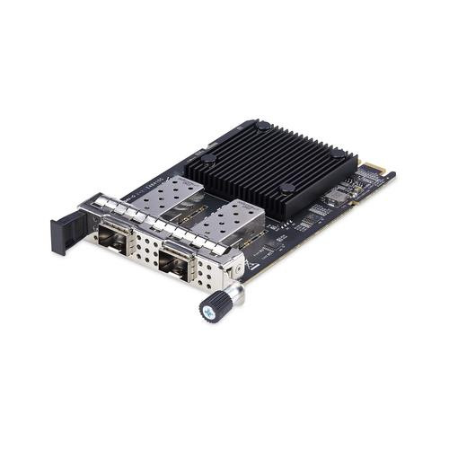 StarTech.com Carte Réseau Serveur SFP+ 10Gbps OCP 3.0 à 2 Ports avec Intel X710, Compatible SFF 4C+, Carte Réseau OCP à Double Port, Fonctionne avec Windows et Linux - O1210I-NETWORK-CARD