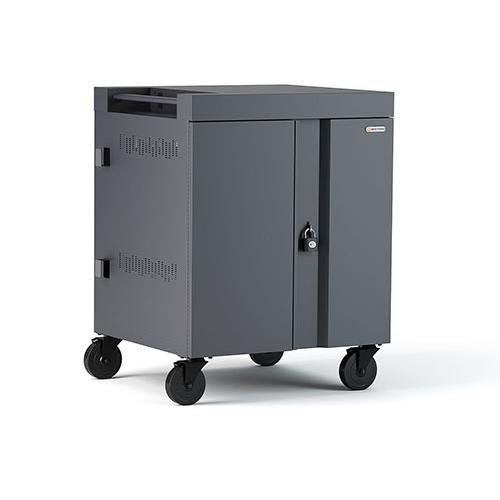 Bretford CUBE Cart Classe mobile de charge et de gestion Charbon de bois - TVC36PAC-270CK