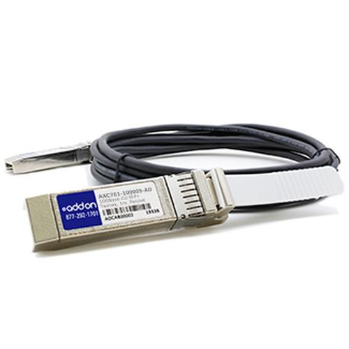 AddOn Networks 1m, SFP+ câble InfiniBand et à fibres optiques SFP+ Noir - AXC761-10000S-AO