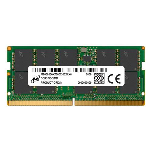 Micron  module de mémoire 16 Go 1 x 16 Go DDR5 ECC - MTC10C1084S1TC56BR