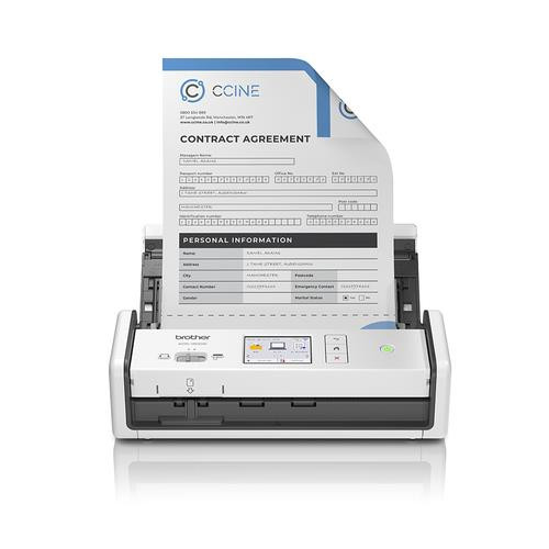 Brother  - Scanner sans fil, compact et portable - ADS-1800W