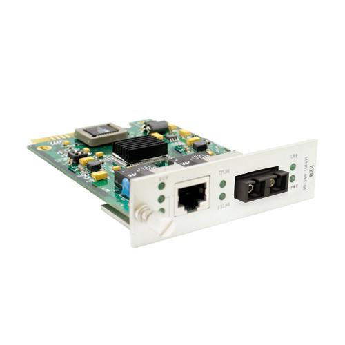 AddOn Networks  convertisseur de support réseau Interne 100 Mbit/s 1310 nm Multimode Vert, Gris - ADD-MCC1MMM2K
