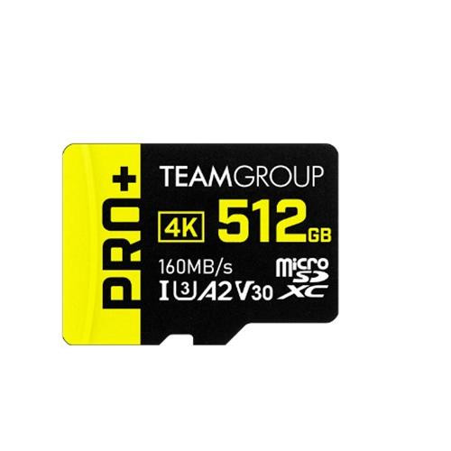 Team Group  mémoire flash 512 Go MicroSDXC UHS-I Classe 10 - TPPMSDX512GIA2V3003