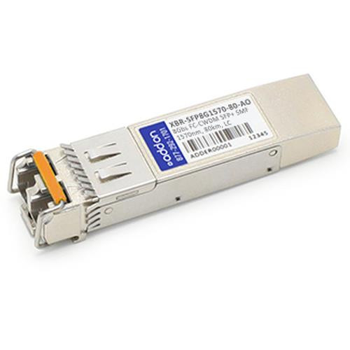 AddOn Networks  module émetteur-récepteur de réseau Fibre optique 8000 Mbit/s SFP+ 1570 nm - XBR-SFP8G1570-80-AO