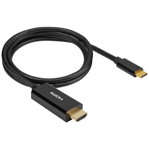 Corsair  câble vidéo et adaptateur 1 m USB Type-C HDMI Noir - CU-9000004-WW