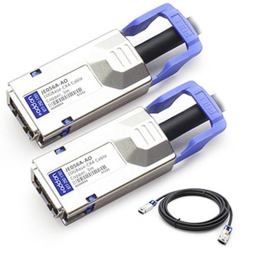 AddOn Networks 3m, CX4 - CX4 câble InfiniBand et à fibres optiques Noir - JE056A-AO