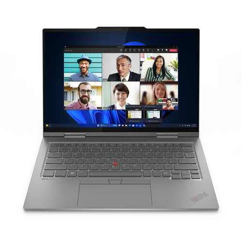 Lenovo ThinkPad X1 2-in-1 Gen 9 Intel Core Ultra 7 165U Hybride (2-en-1) 35,6 cm (14") Écran tactile WUXGA 32 Go LPDDR5x-SDRAM 1 To SSD Wi-Fi 6E (802.11ax) Windows 11 Pro Français Gris - 21KE005SCA