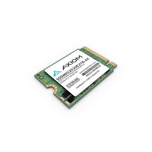 Axiom C5230e 2 To M.2 PCI Express 4.0 NVMe 3D NAND - SSDMIG2030E2TB-AX Axiom C5230e 2 To M.2 PCI Express 4.0 NVMe 3D NAND - SSDMIG2030E2TB-AX