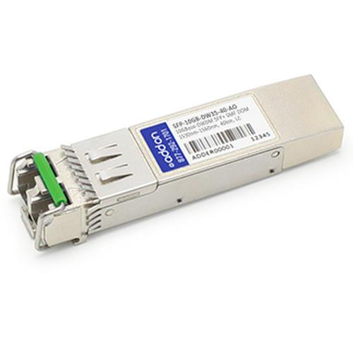 AddOn Networks  module émetteur-récepteur de réseau Fibre optique 10000 Mbit/s SFP+ - SFP-10GB-DW35-40-AO
